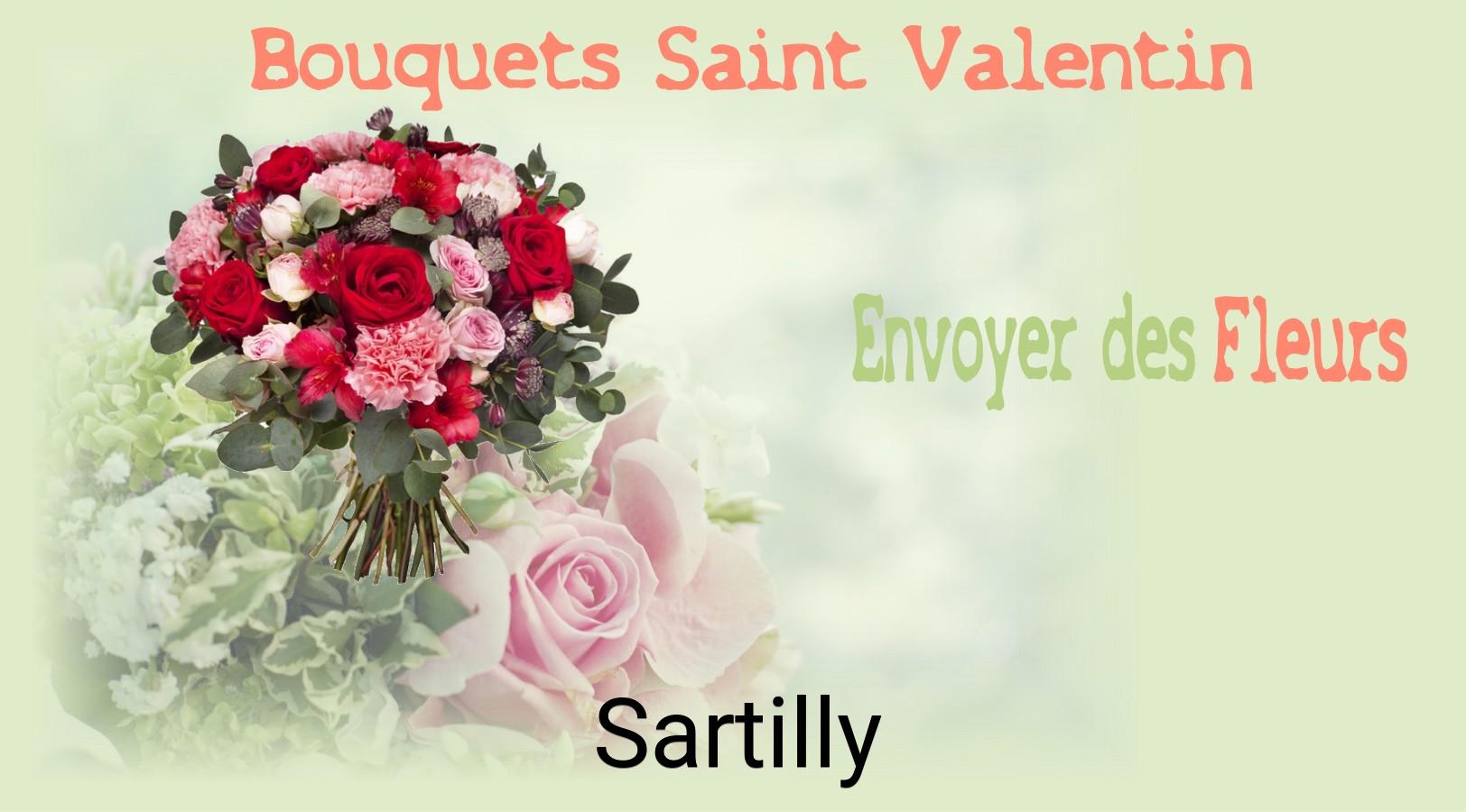 Roses de Saint-Valentin livrées à Sartilly